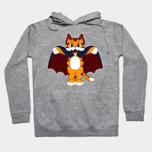 Tiger Halloween Bat Costume Hoodie